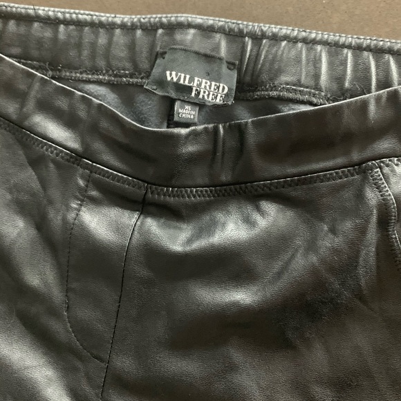 Aritzia Wilfred XS faux leather leggings - Picture 3 of 4